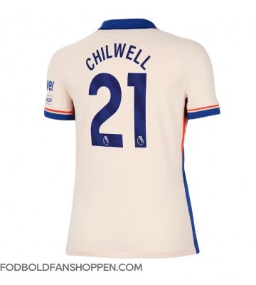 Chelsea Ben Chilwell #21 Udebanetrøje Dame 2024-25 Kortærmet